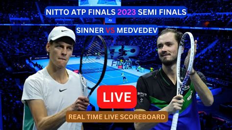daniil medvedev live score.